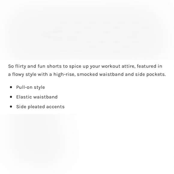 NWT Free People Movement Get Your Flirt On Shorts - Picture 5 of 7